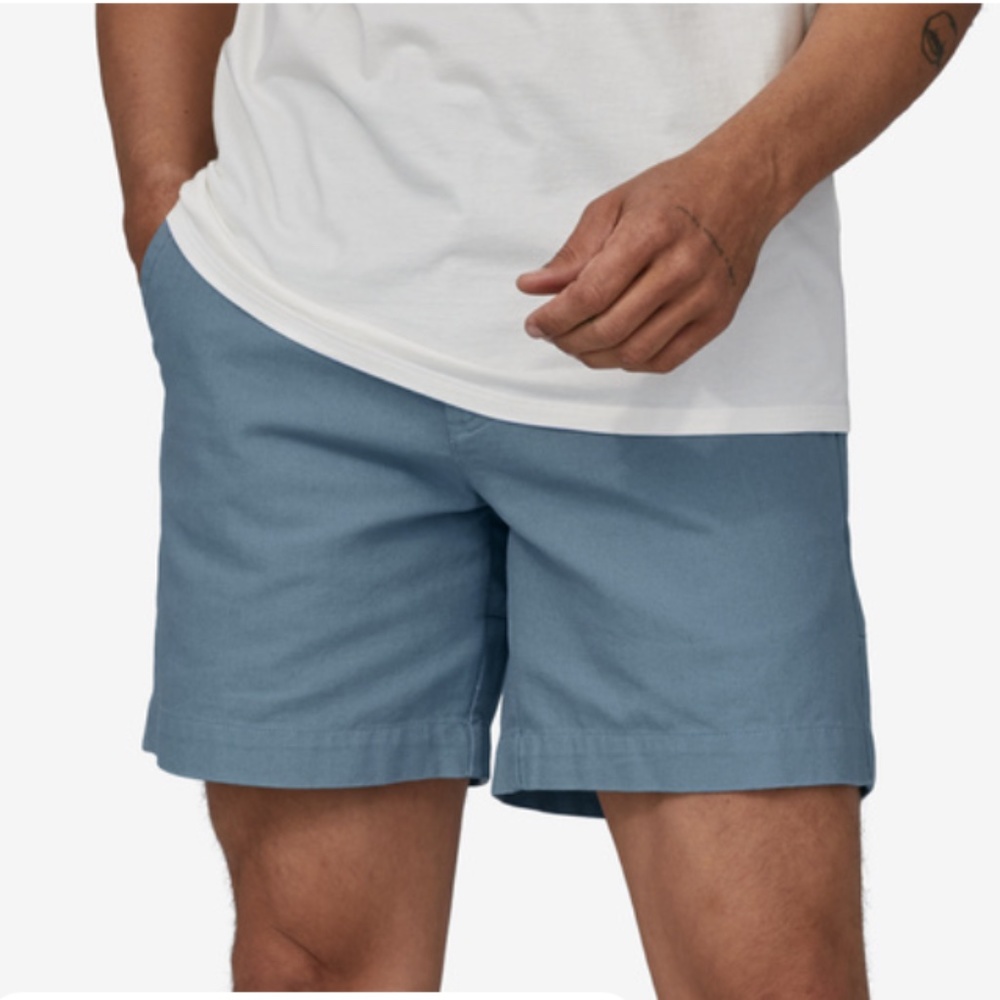 Men's Patagonia Straight Fit Organic Cotton Shorts Sz 36" - Picture 2 of 6